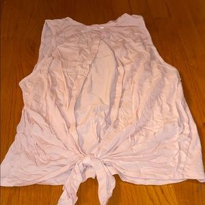 forever 21 workout tied and cut out cami